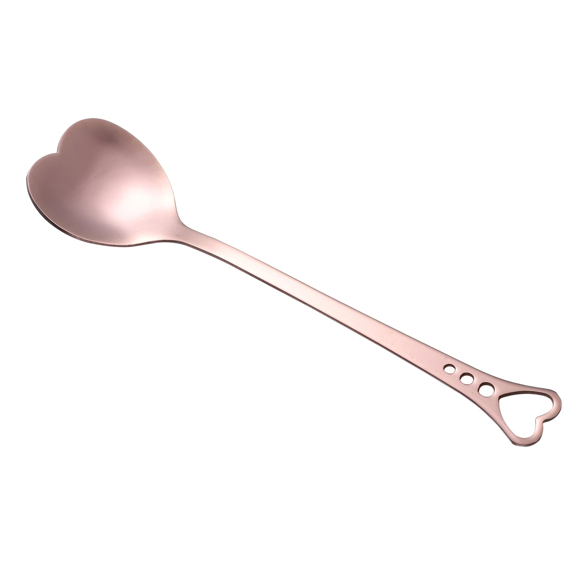 

Love Spoon Cocktail Stirring Sugar Teaspoons Heart Coffee Stirrers Shape Dessert Mixing