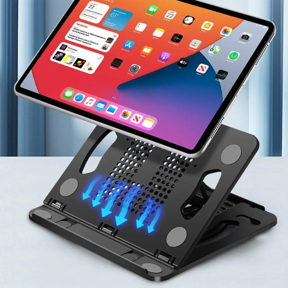Rotary Adjustable Foldable Laptop Stand Universal Portable Desktop Notebook Holder  Tablet Bracket  Support Accessory