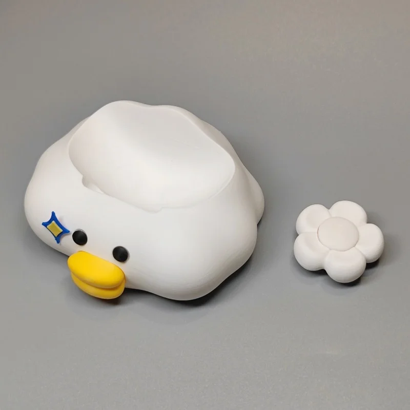 In Stock New Paradise Stand Cute Duck Cloud Shape Display Holder Protective Base For Game Console Decor Accessory
