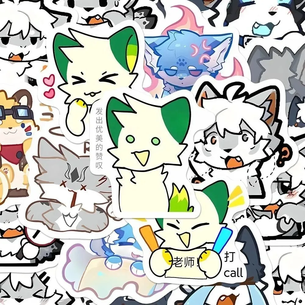  104 قطعة شخصية كرتونية فروي Q نسخة ملصقات جرافيتي تزيين سطح المكتب سكيتبورد الدراجات الحالات الهاتف الثلاجات  #1