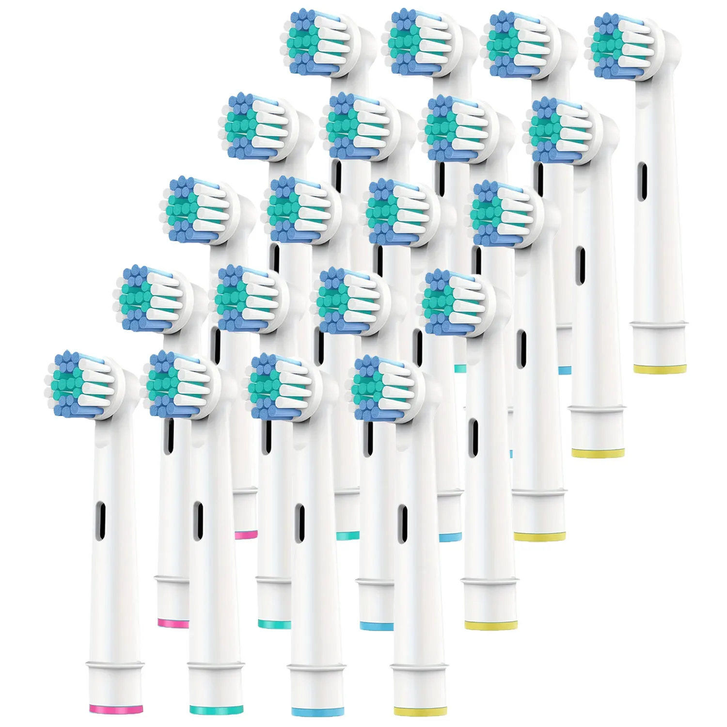 4/8/16pcs Toothbrush Head Compatible with Braun Oral B Electric Toothbrush,Replacement Toothbrush Heads for Oral B Pro 600 2000