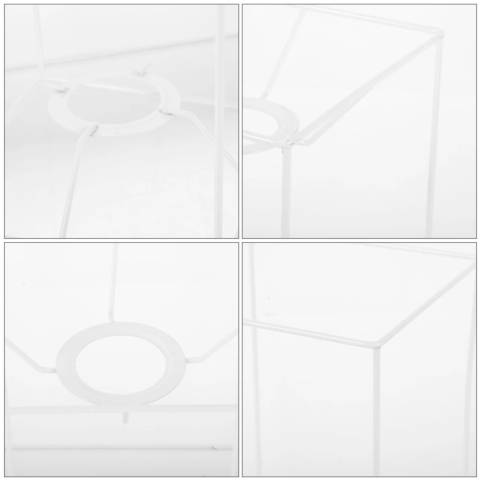 

DIY Lampshade Making Frame Iron Wire Guard Sturdy Trustworthy Multipurpose Table Lampshade Ring Frame DIY Projects