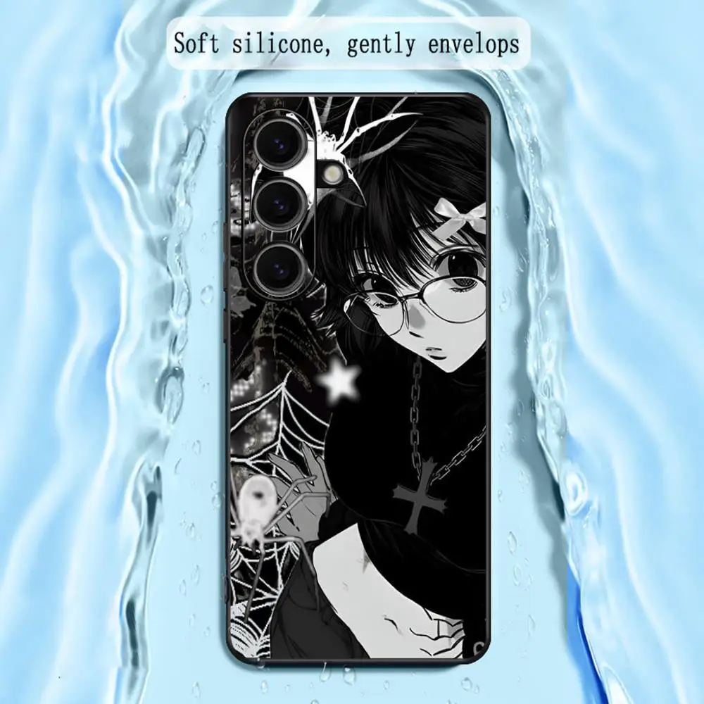 Shizuku hxh hot anime fashion design Phone Case For Samsung Galaxy S25 S24 S23 S22 S21 S20 Plus Ultra Note20 Limited Soft Black