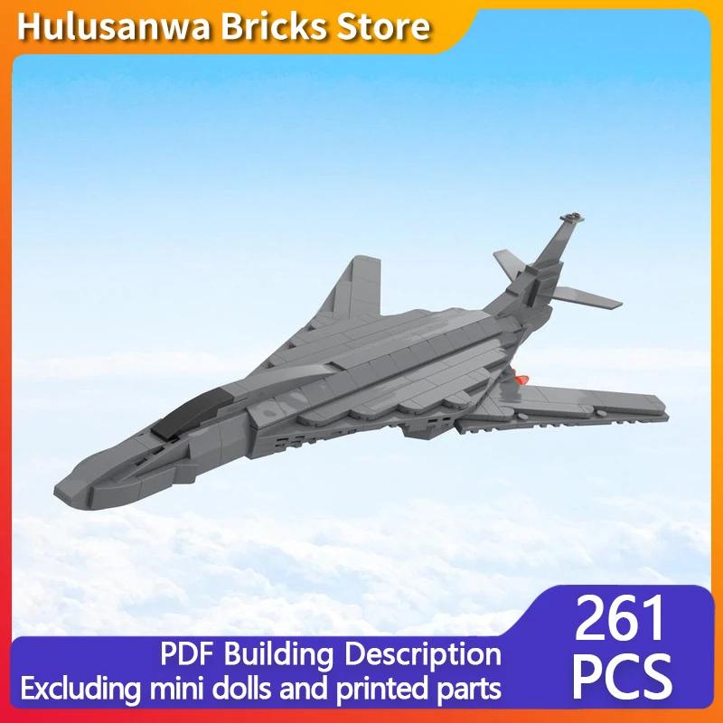 

B-1 Lancer Modern Military Fighter Jets Model MOC Building Bricks War Equipment Modular Technology Gifts Holiday Children Toys