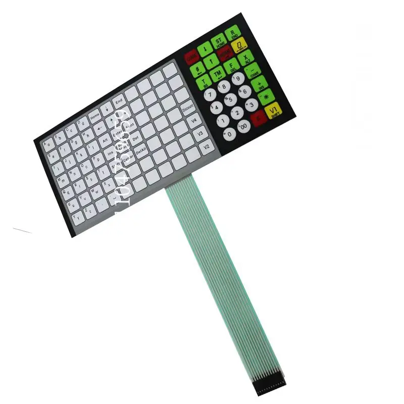 Brand New 3950 RL00 Keypad with Overlay for Mettler Toledo Tiger 8442 RL00 3610 3650  Barcode Scales Keyboard English Version