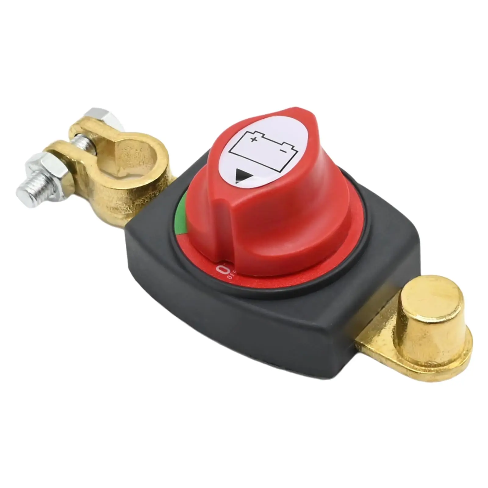 

2V-48V Top Post Battery Switch Car Battery Cut-off Power Termination Switch Marine Battery Switch for Car Vehicle RV and Boat