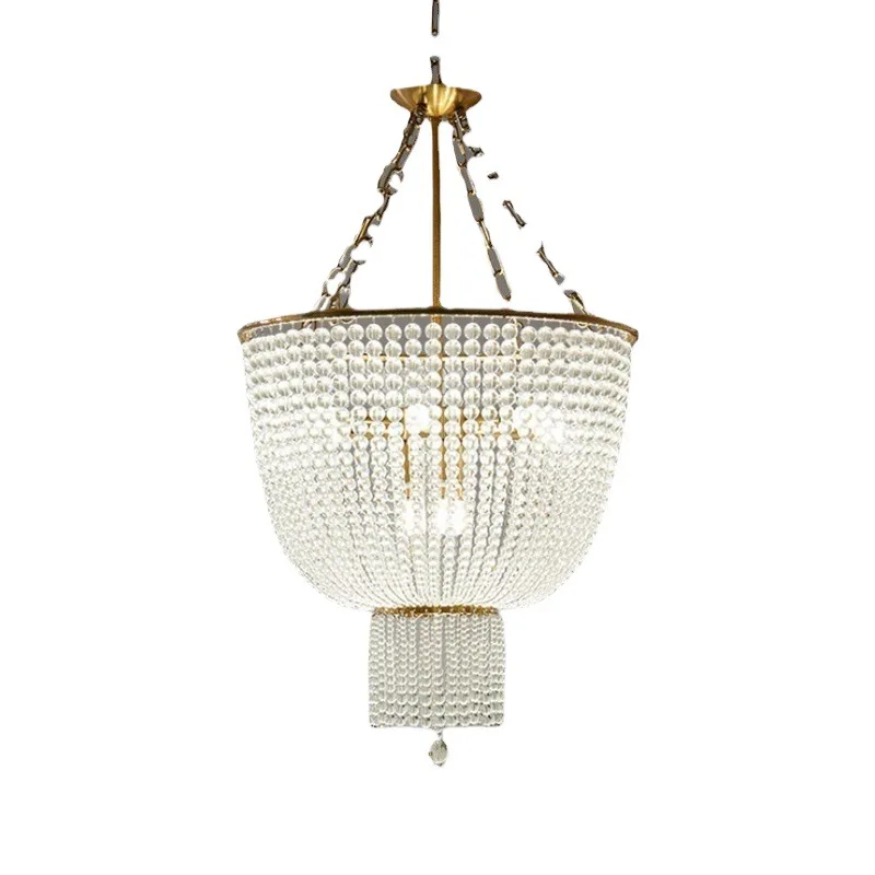 

Dining room, light luxury, crystal, chandelier, bedroom, living room, long head