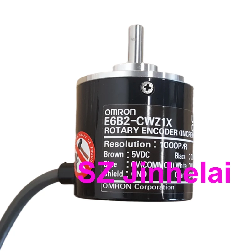 Imagem -05 - Omron-giratório Industrial Original Codifica Bem Autêntico E6b2-cwz1x 5vdc 1000p 1024p 2000p r 2m