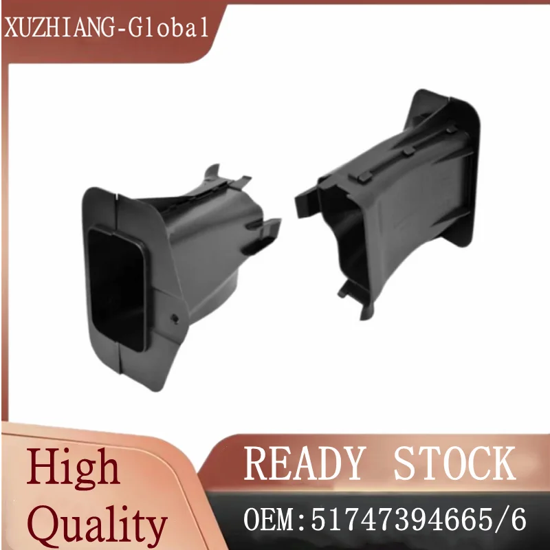 Brand New Front Brake Air Duct Left/Right 51747394665 51747394666 For BMW 5 Series G30 G31 520d 530i 540i