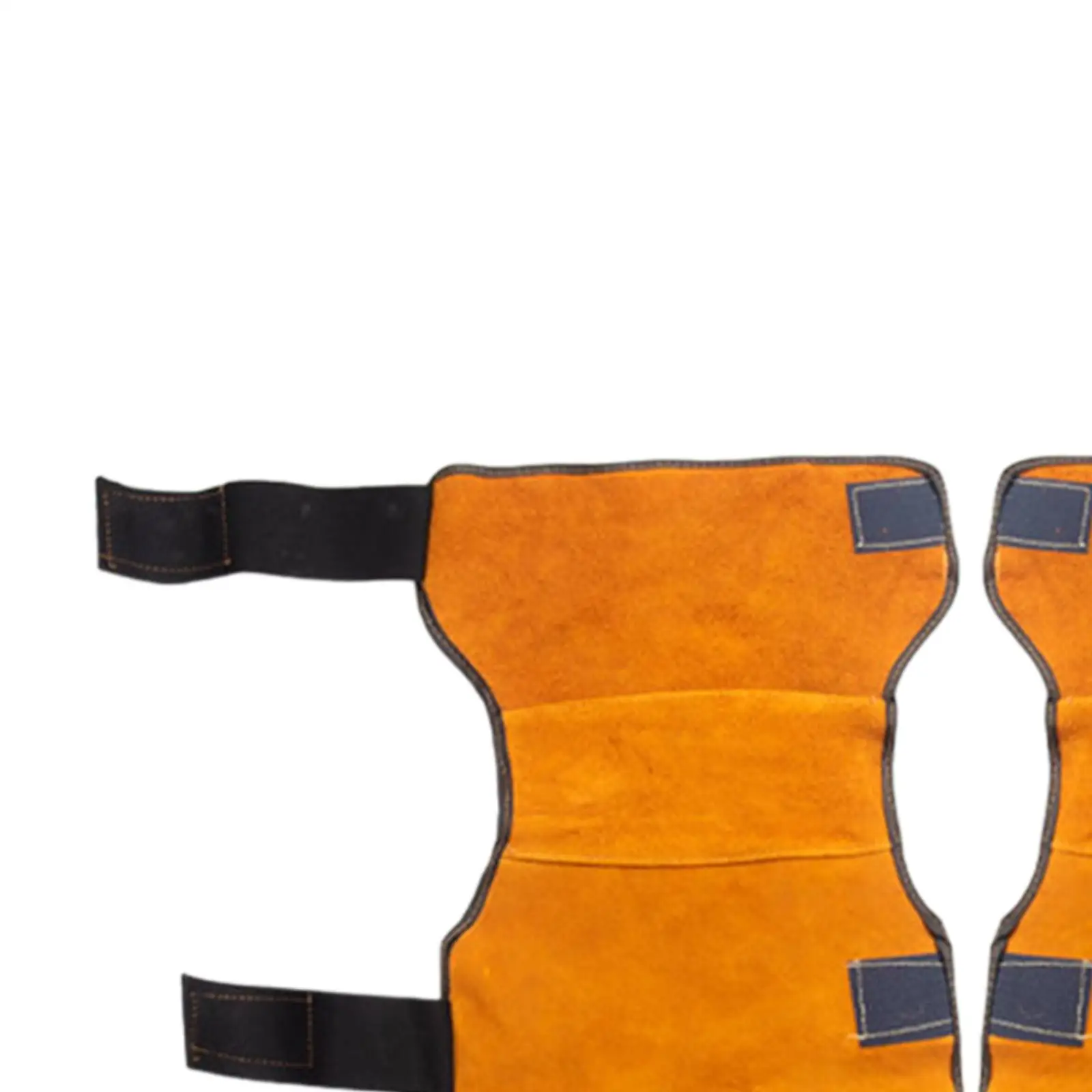 Abrasion Resistant Welding Leg Covers with Elastic Straps for Men Women Spark Proof Knee Pad Wrap Heat Shield Protective Sleeve