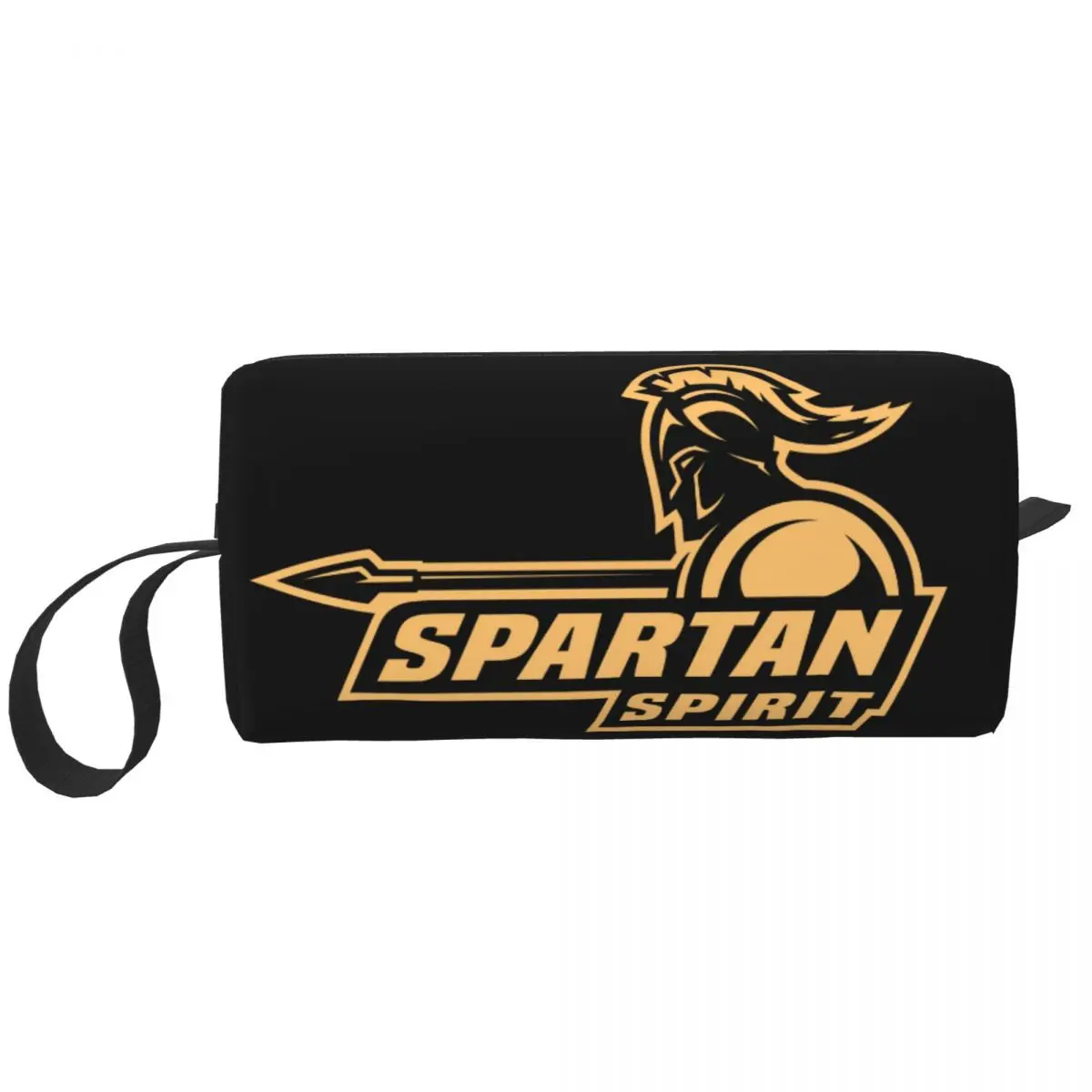 Spartan Spirit Sparta Warrior Makeup Bag Women Travel Cosmetic Organizer Cute Storage Toiletry Bags