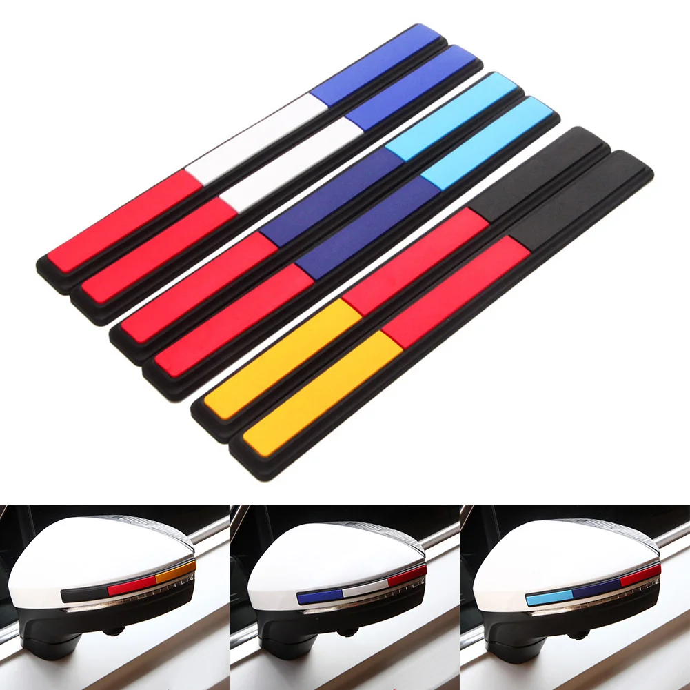 2pcs Auto Car Rearview Mirror Door Protector Guard Edge Protector Buffer Trim Molding Protection Strip Car Scratch Protector Bar