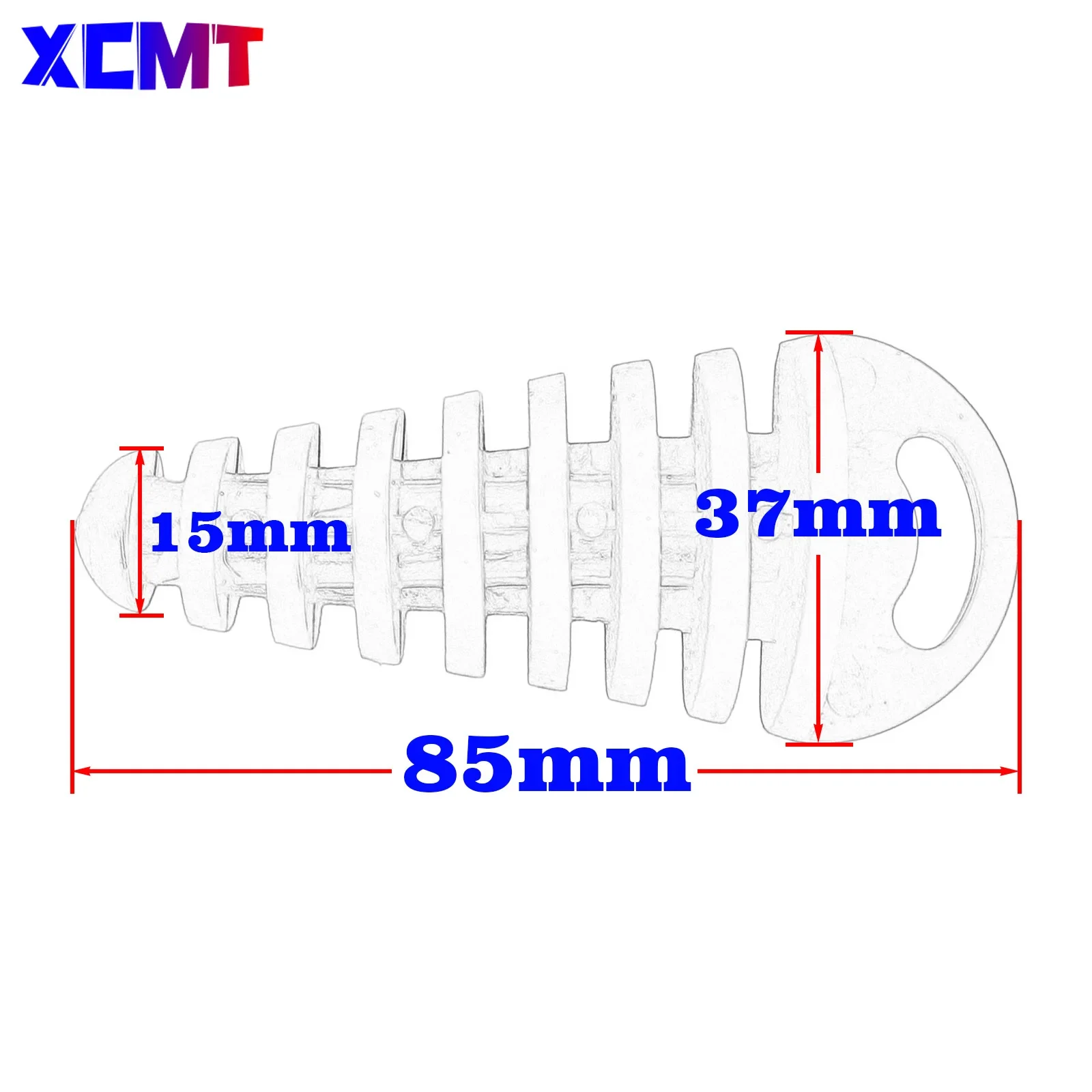 Motorcycle Exhaust Pipe Motocross Tailpipe Air-bleeder Plug Exhaust Silencer Muffler Wash Pipe Protector