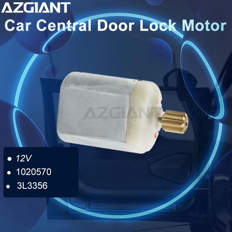 AZGIANT Car Door lock with adjusting motor 8 teeth For  Fiat 500C/500X/500L/Tipo EGEA MCA car accessories High Quality