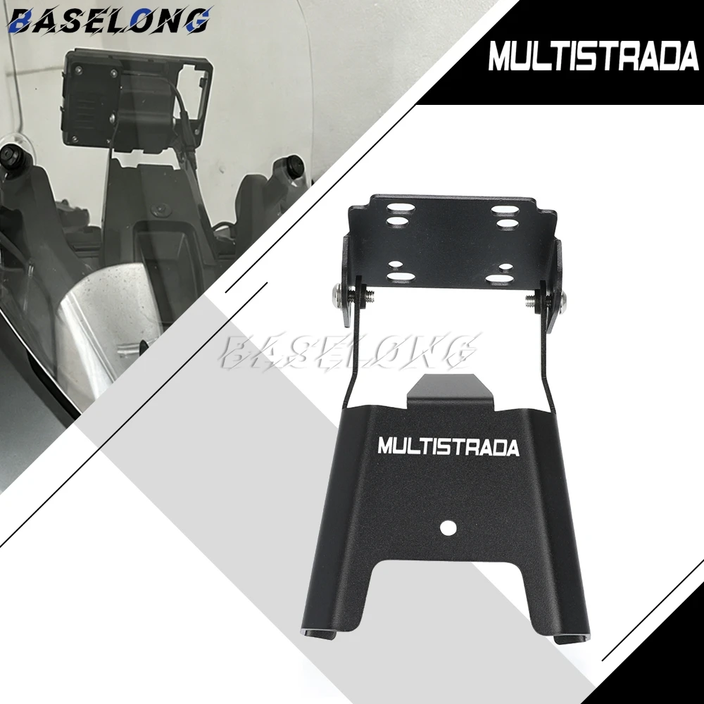 

Motorcycle Mobile Phone Stand Holder GPS Plate Bracket For Ducati Multistrada 1200 Enduro 950 950S 1260 1260GT Multistrada V2/S