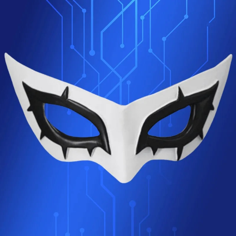 CosDaddy Fashion Persona 5 Mask Lai Qixiao Mask Cosplay Props Masquerade Party Cosplay Mask Halloween Accessories