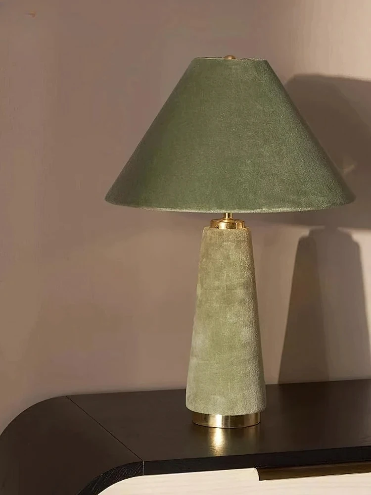 

2025 Atmosphere Cotton Velvet Fabric Art Decorative Floor Lamp LED E27 Modern Light Fixtures Villa Living Room Bedroom Study Bed