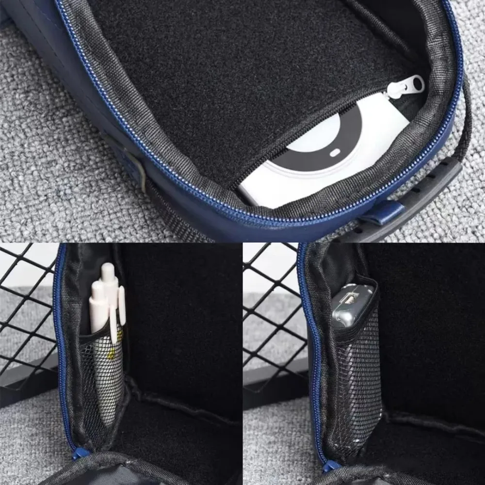 HaveFun EDC EDC Storage Bag Crossbody Bag PU Leather Fidget Toys For Adults Toy Partition Storage Fidget Spinner