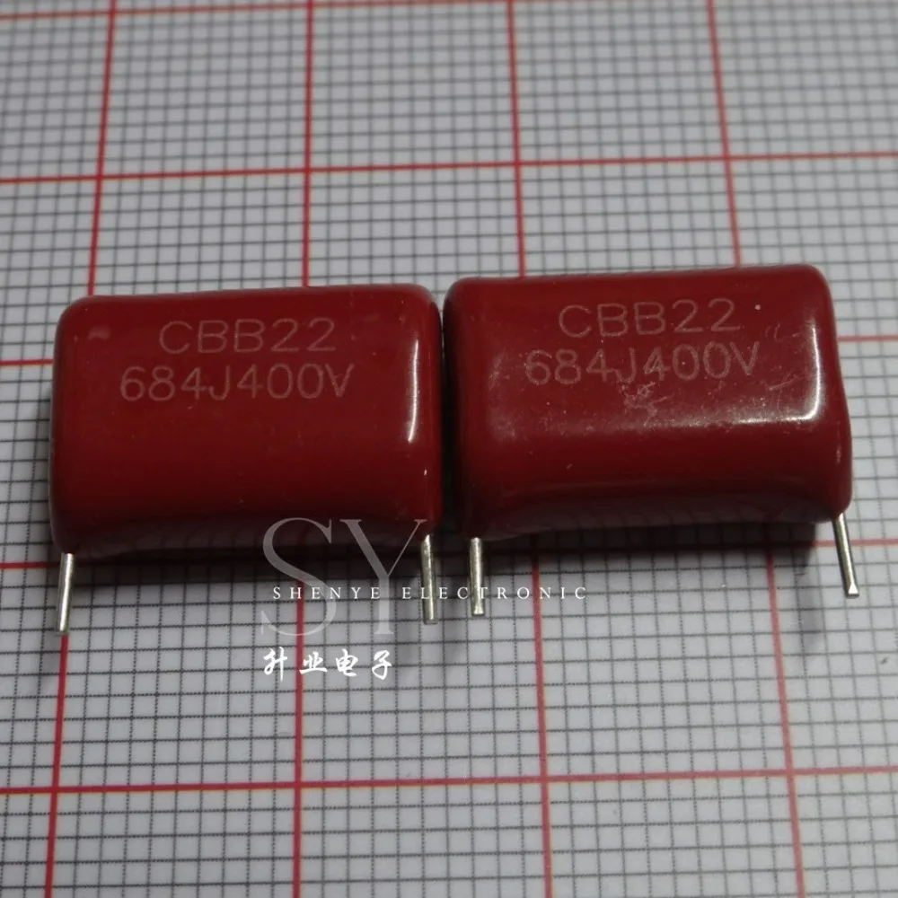 5pcs/lot CBB22 0.68uf 400V 680nF u68 684 J Brand New 15mm CBB Metallized Film Capacitor MPP684J2G15NN263