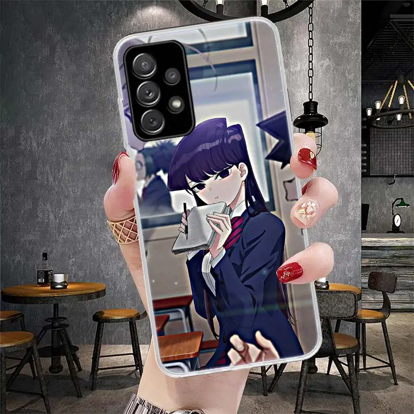 Komi Can't Communicate Phone Case For Samsung Galaxy A55 A54 A53 A52 A15 A14 A13 A12 A35 A34 A33 A32 A25 A24 A23 A22 A04S A03S A