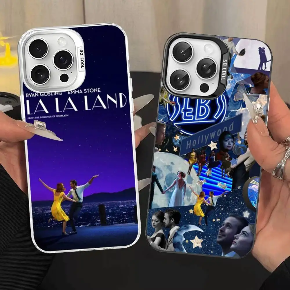 

Movie L-LaLaLand Phone Case For IPhone 17 16 15 14 13 12 11 Pro MAX Matte Shockproof Back Anti Fall Matte Cover