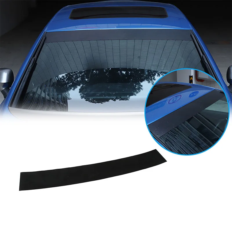 For SEAT Leon León Mk2 1P 2008-2012 PVC Car Front Window Windscreen Visor Banner Strip Pre Cut Sunstrip Tirm Sticker Accessories