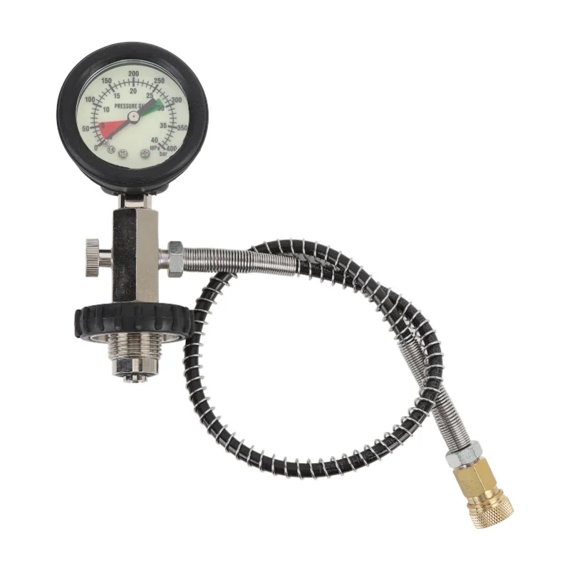 Diving Gas Cylinder Adapter DIN Valve Big Tank To Small Bottles Adapter For Scuba Diving Pressure Measurement