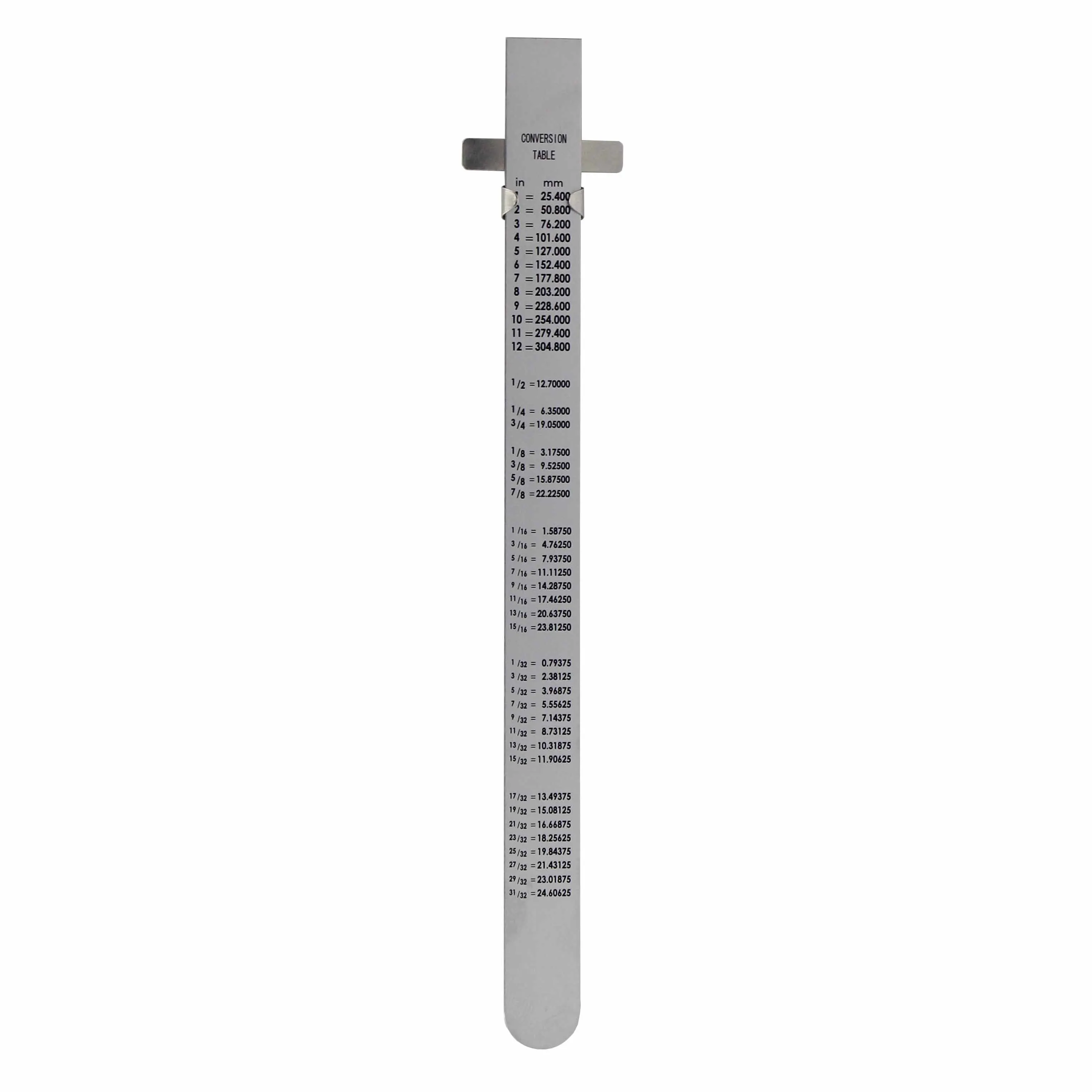 SHINWA Penguin Brand Steel Straight Ruler Matte With Red Letter With Block Straight Ruler Matching JIS 1 Level 13242