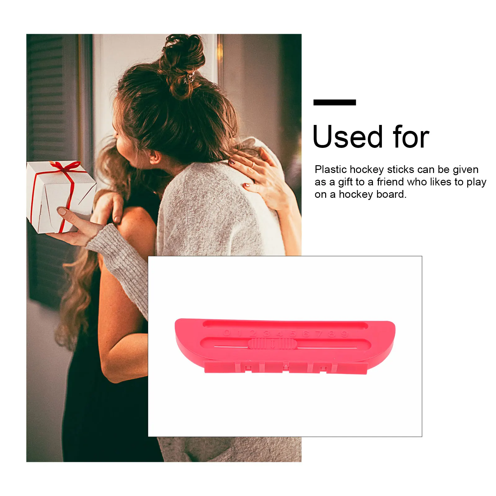 

2pcs Air Hockey Accessories Plastic Scorekeepers Scoring Clip For Table Football Durable Counters Indoor