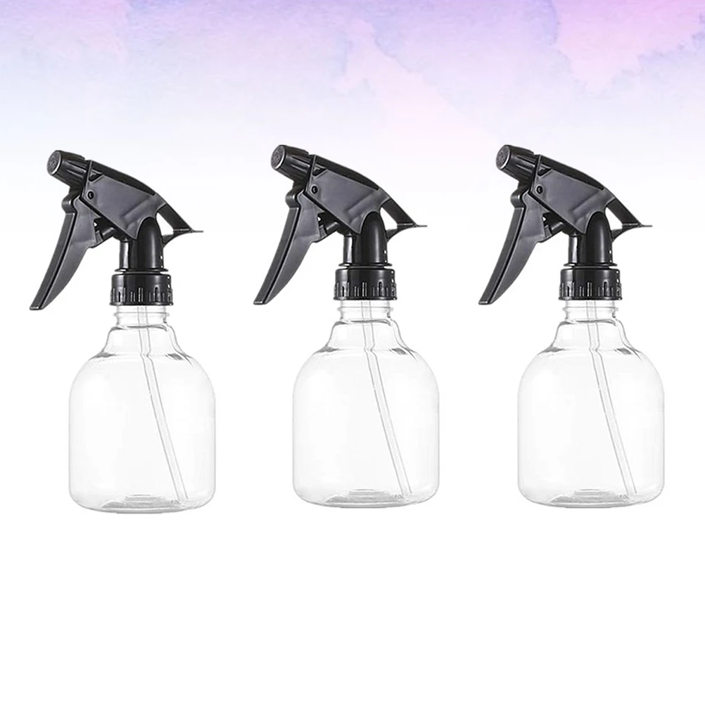

3pcs 250Ml Spray Bottles Refillable Reusable Portable Pp Material Hair Salon Garden Kitchen Cleaning Watering