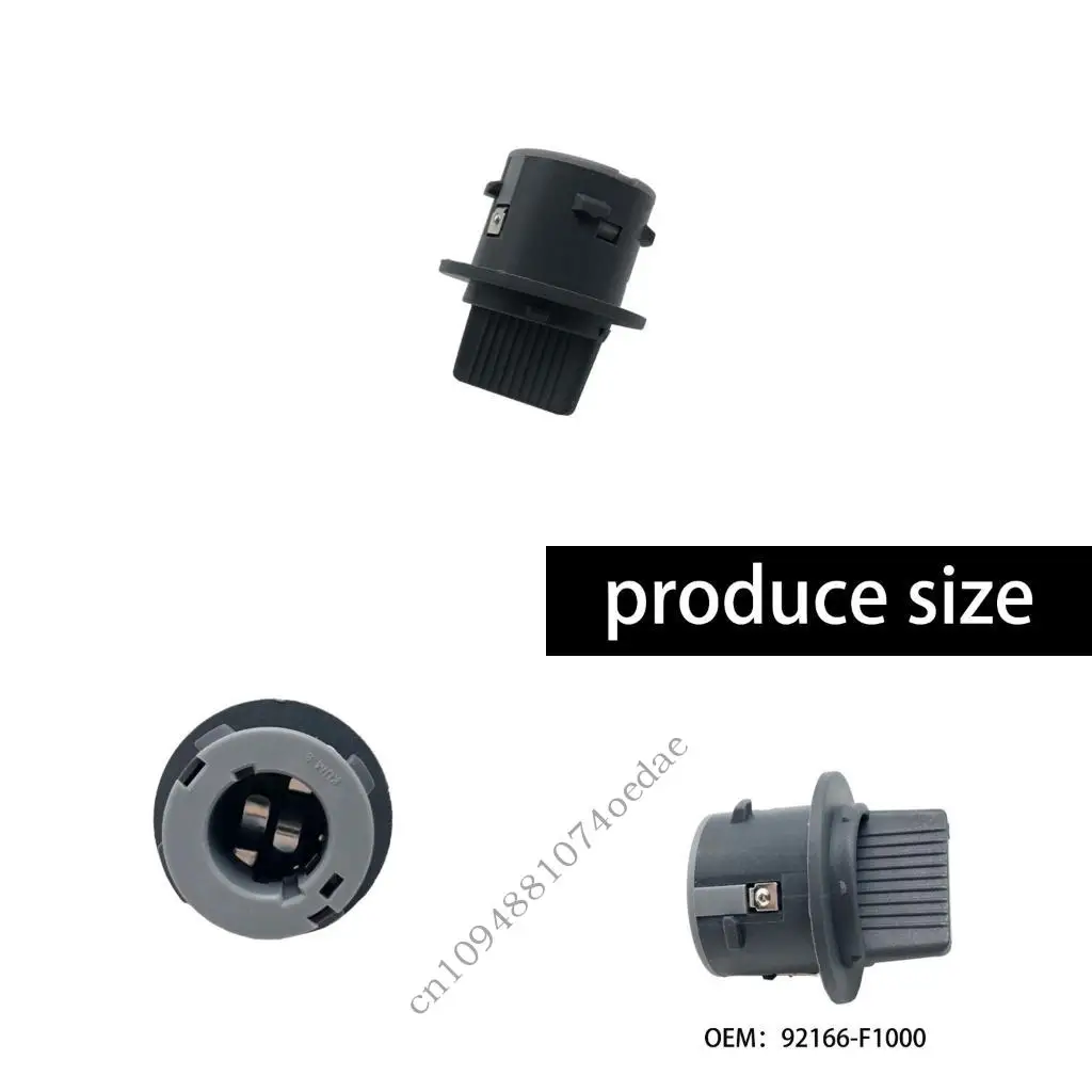 Black Plastic Front Turn Socket 92166-F1000 Compact fit for Lamp Repair