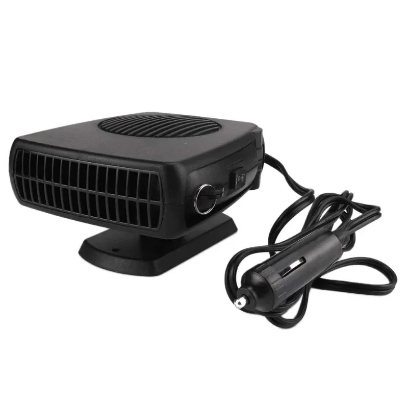 Portable Demister Defroster 150W Electric Car Heater 12V/24V Air Cooler Fan Heating Fan Dryer Windshield Defogging Accessroies