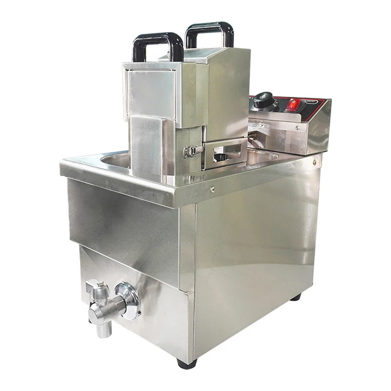2026Hot Catering Fast Food Oil Filter Equipment GL-YC-01, Industrial Oil Filter Machine for Fried Food & Snack Fryer view 5