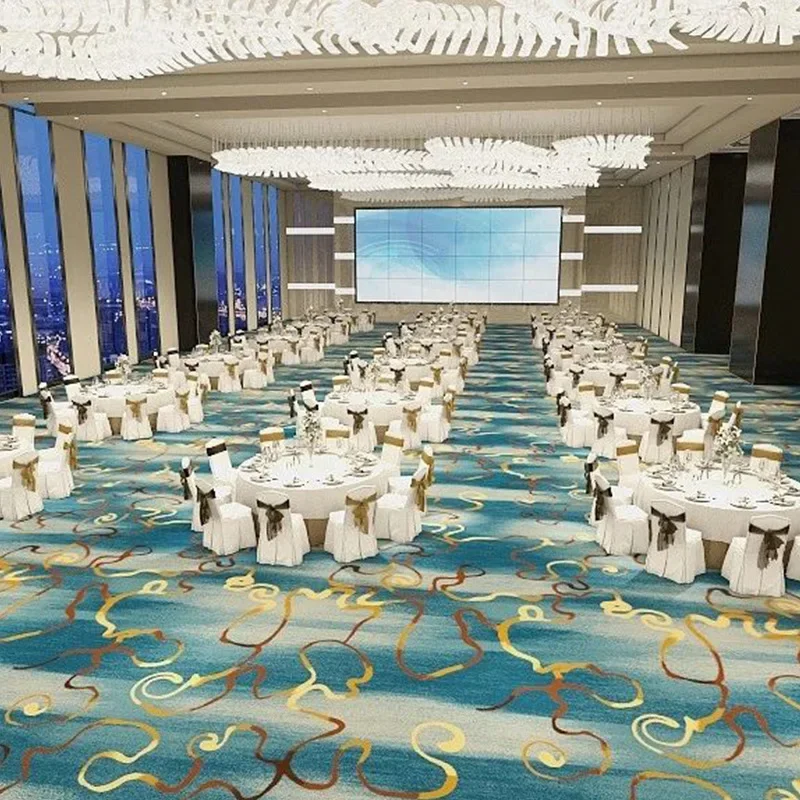 Billiards hall carpet office building hotel corridor blanket hotel flame retardant and dirt resistant