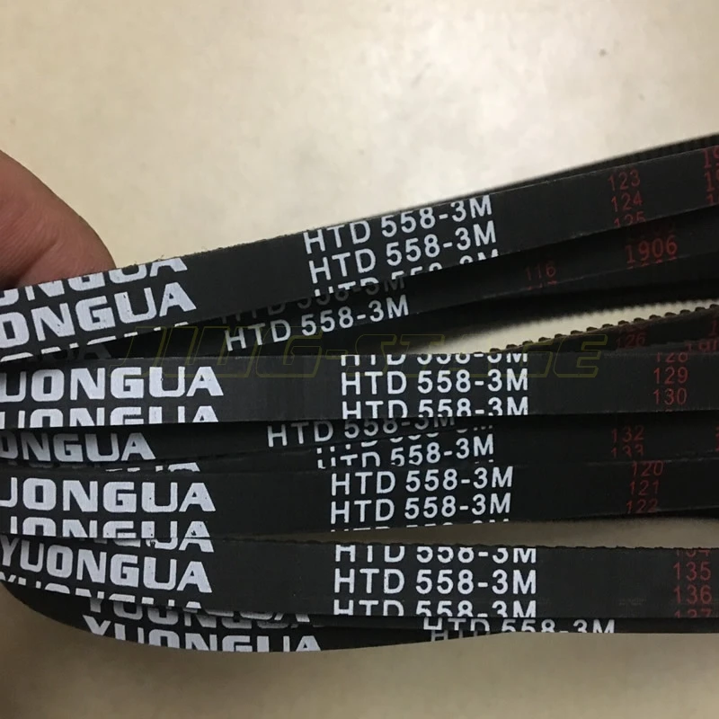 4pcs/lot 558-3M Mong Head Beam Light Belt Bands Synchronous Belts