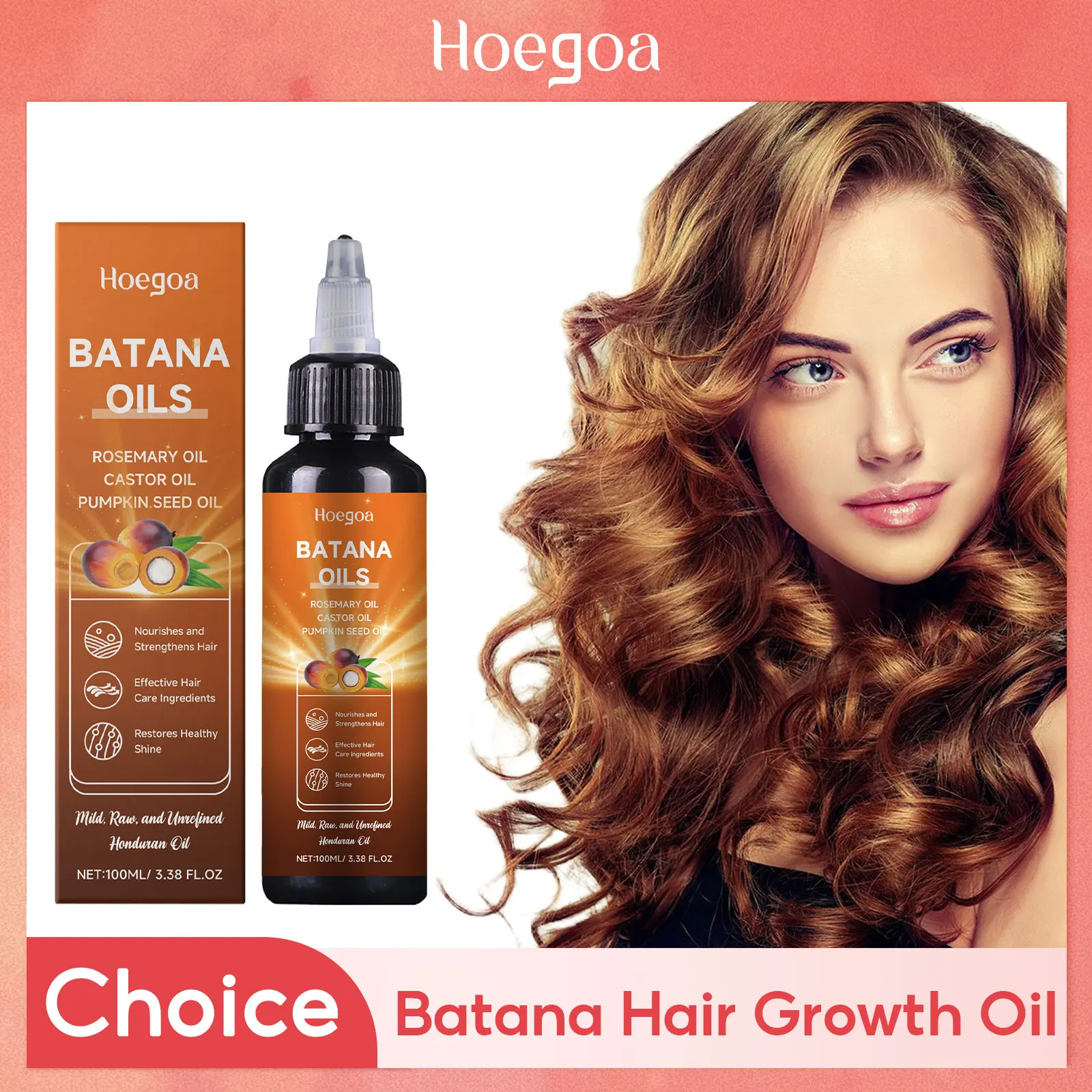 

Batana Hair Oil Rosemary Hair Growth Nourishes Hair Follicle Strengthens Roots Anti Loss Repair Dry Hair Regrowth Scalp Care Oil