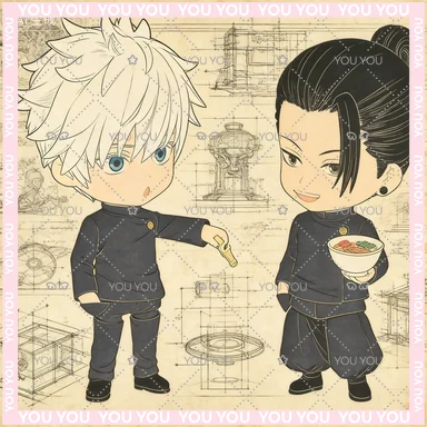 

[In Stock ]Good Smile Company GSC Nendoroid Suguru Geto Satoru Gojo Anime Action Assembly Figure Model Kit Toy Gift