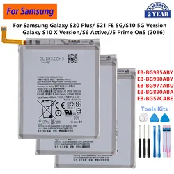 EB-BG985ABY EB-BG990ABY EB-BG977ABU BG890 BG57CABE Battery For Samsung Galaxy S20 Plus S21 FE 5G S10 5G S6 Active J5 Prime On5