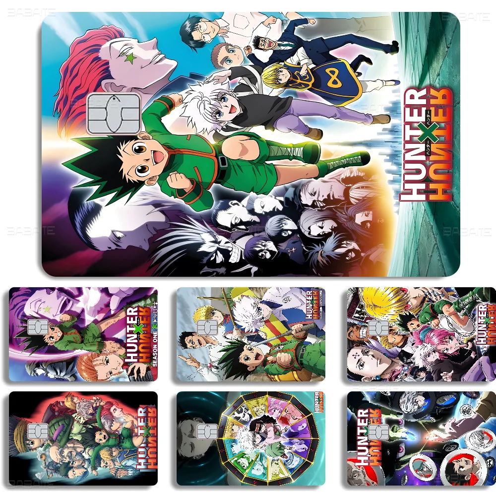 

Hunter X Hunter Anime Spend Or Save Funny Shell On Off Ultra Thin No Fade Sticker Skin Cover Film For Debit Credit Card