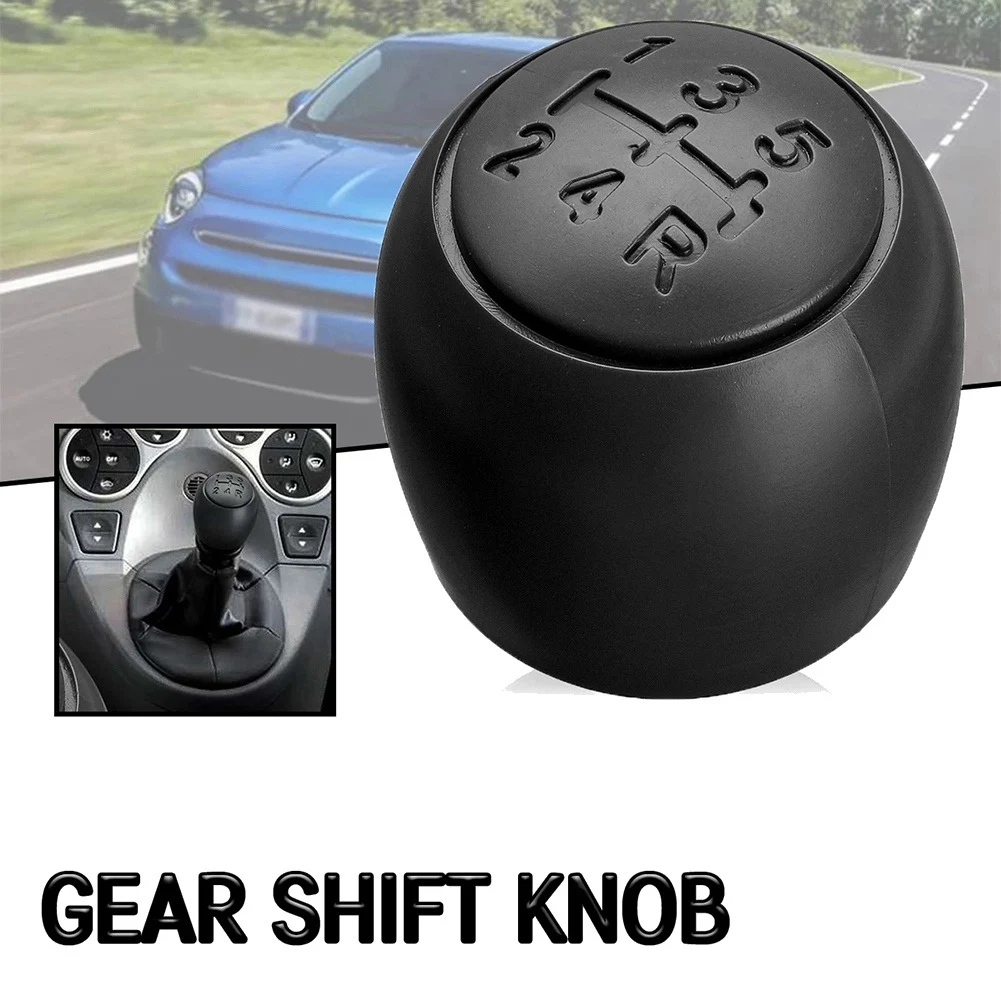 Car Manual 5 Speed Gear Shift Knob Gear Lever Shifter Gaiter for 500 500C 2007-2013 Panda