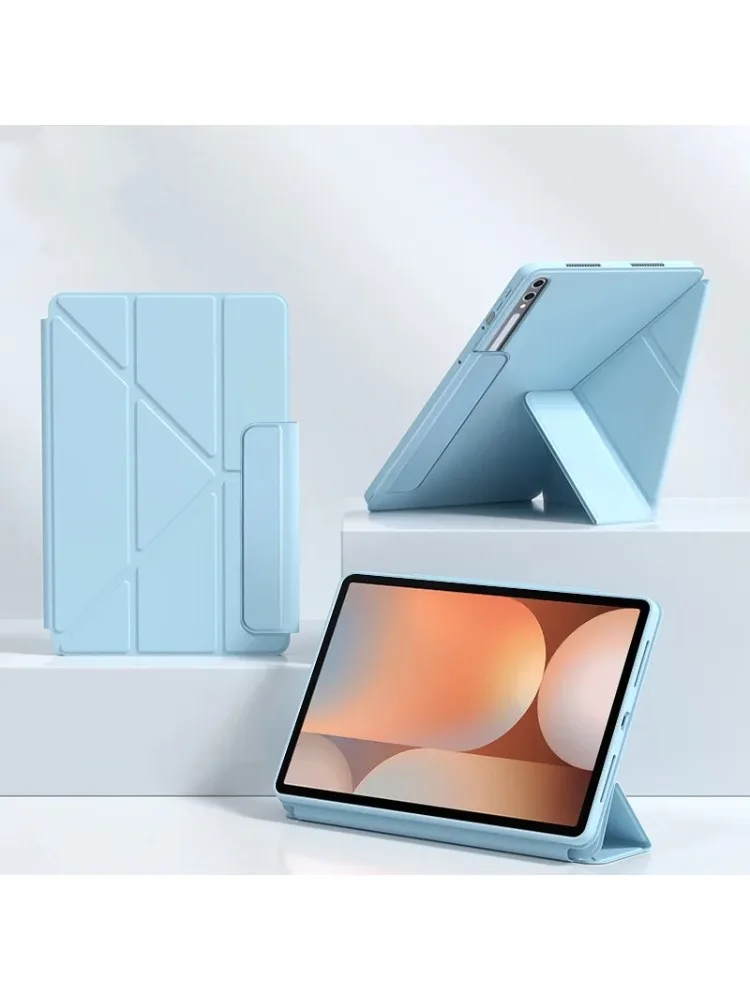 Etui Funda do Samsung Tab S10 Lite, skórzane PU, składana podstawka, magnetyczne zamknięcie, pokrowiec Coque do Galaxy Tab S10 Lite S9 S10 FE, 10.9 cala — zdjęcie produktu 7