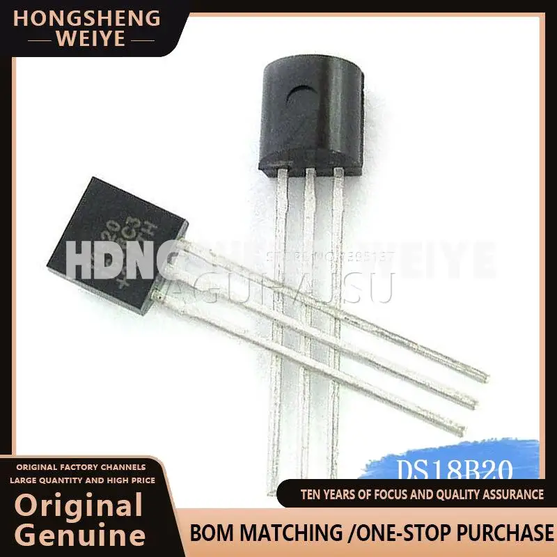 100%new 5PCS DS18B20 TO-92 18B20 TO92 Transistor  new original