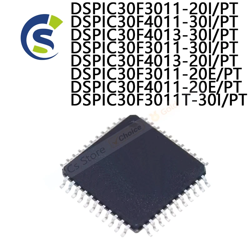 New IC Chip TQFP-44 DSPIC30F3011-20I/PT DSPIC30F4011-30I DSPIC30F4013-30I DSPIC30F 3011-30I 4013-20I 3011-20E 4011-20E 3011T-30I