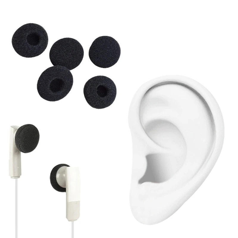 Embouts auriculaires sans fil DN59 pour MX375 MX365, mousse à mémoire forme à réduction bruit, couverture à rebond lent