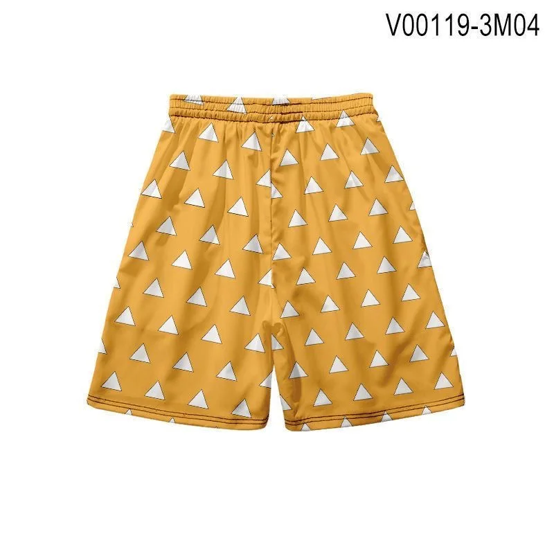 Anime Surroundings uomo donna pantaloncini Pantaloncini Anime Fans Cosplay Abbigliamento estivo Comodo slip traspirante per personaggi dei cartoni animati