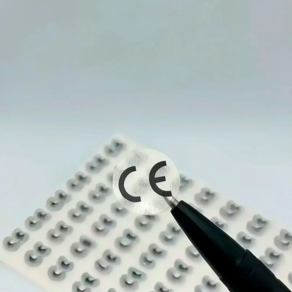 Customizable Waterproof Adhesive Marking Decals For Electrical Equipment EU RoHS UKCA Regulatory Compliance Printing Labels