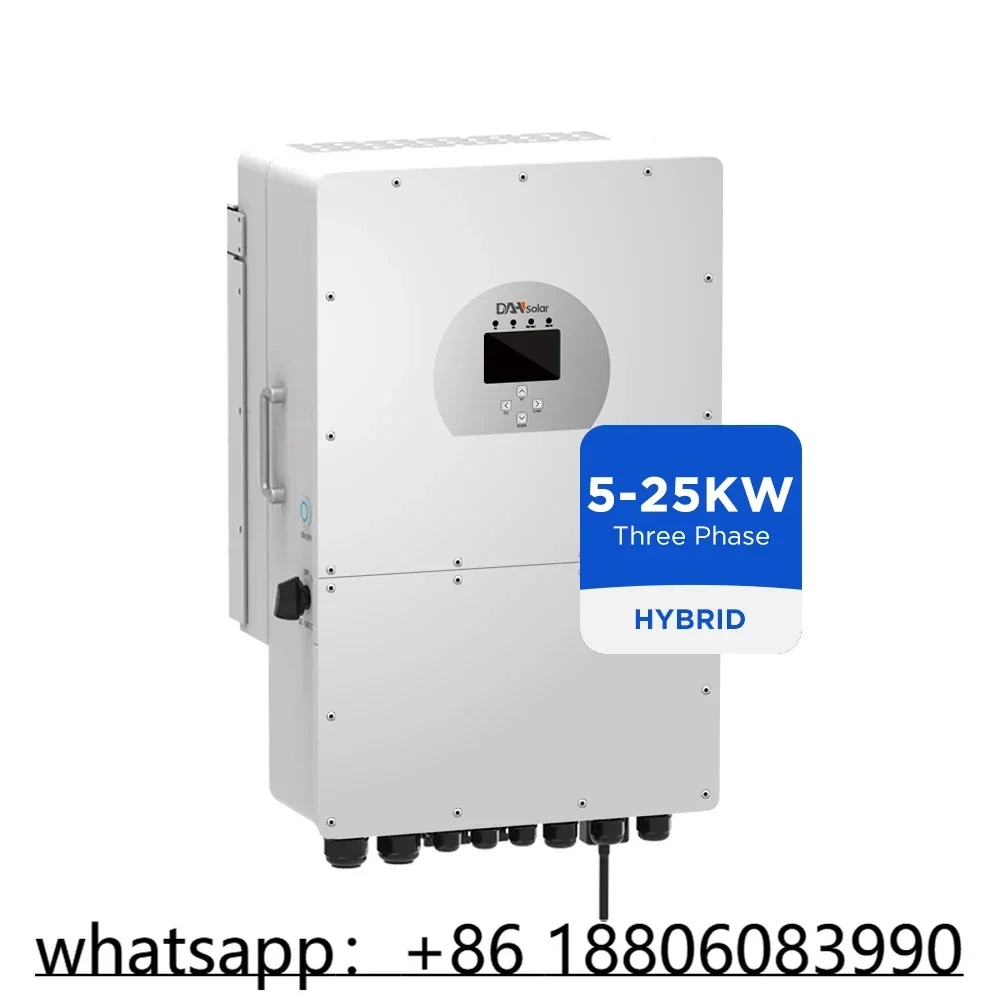 5 kW 6 kW 10 kW 12 kW 15 kW 20 kW 25 kW Hochspannungs-Dreiphasen-Deye-Hybrid-Wechselrichter