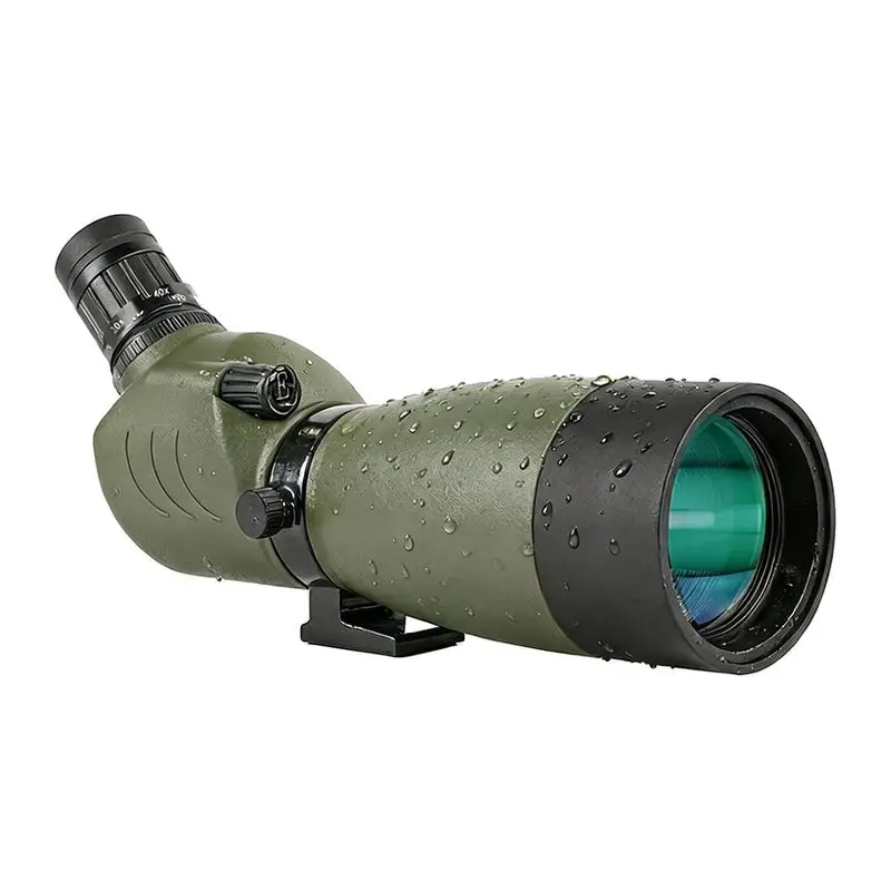 20-60X60 Waterproof Telescope Birding Outdoor Travel Beach Backpacking Hiking High Power High Definition Portable Monocular