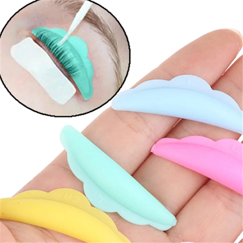 5 pares de almohadillas para permanente de pestañas de silicona S/M/L, protector de varilla de pestañas pegajosas, rizador de pestañas de elevación, accesorios cosméticos, herramienta de maquillaje