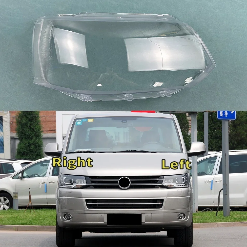 

For Volkswagen VW Multivan T5 2012-2015 Headlamp Cover Transparent Lamp Shade Shell Lens Plexiglass Replace Original Lampshade